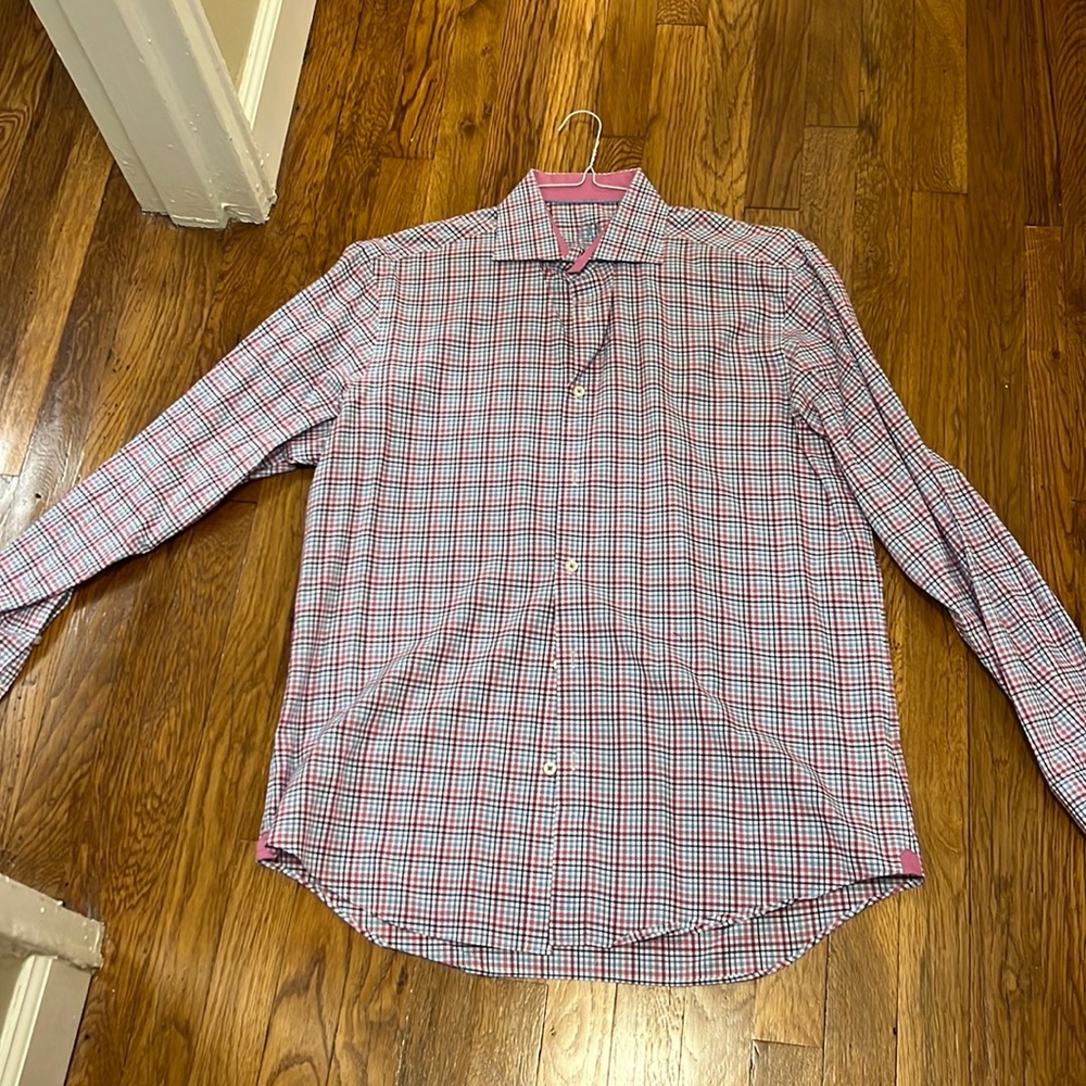 Bugatchi Mens Dress Shirt